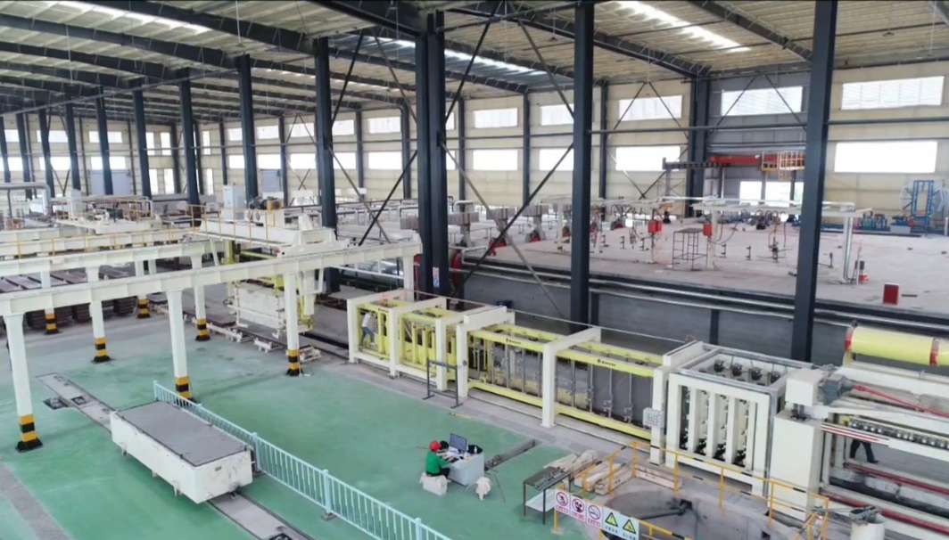 加氣板材生產(chǎn)線